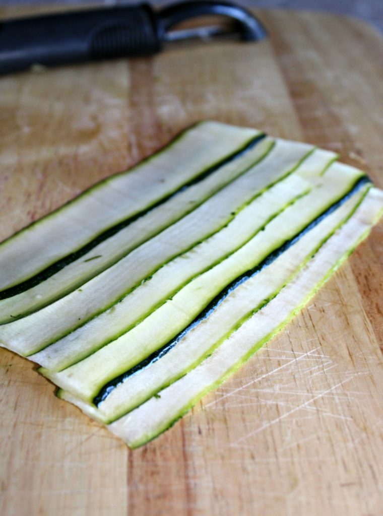 Zucchini Roll Ups with Guacamole - Simple And Savory