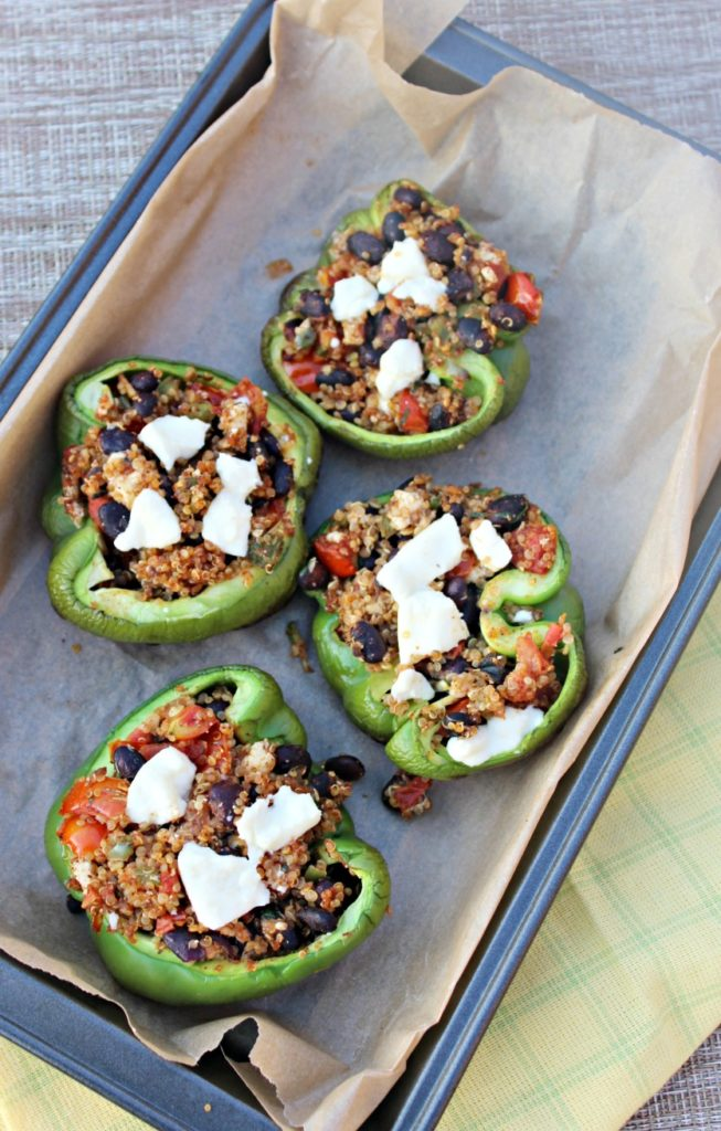 Vegetarian Stuffed Peppers - Simple And Savory