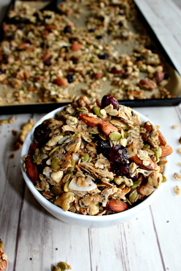 easy healthy homemade granola