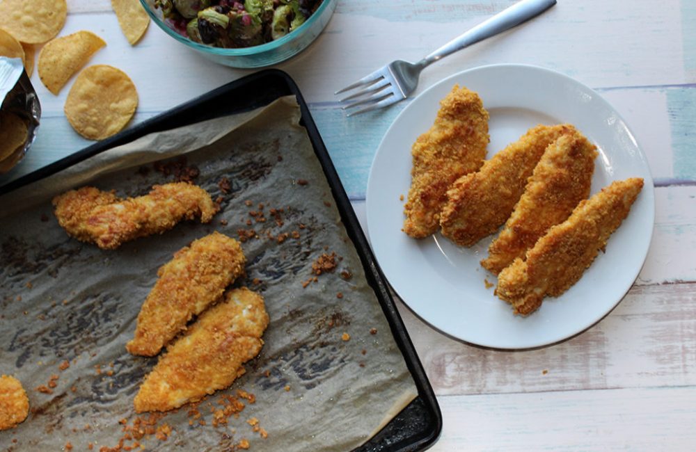 Gluten free baked chicken strips