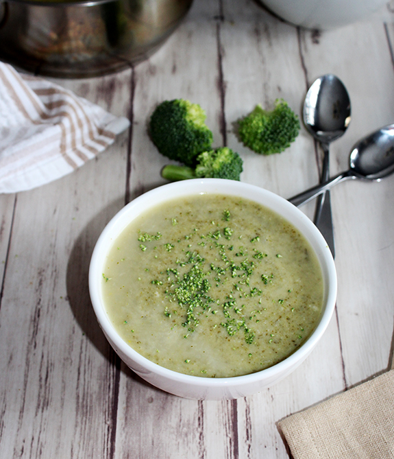 Easy Cream of Broccoli Soup - Simple And Savory