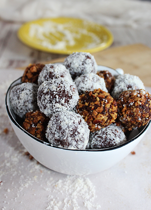 Chocolate Bourbon Balls - Simple And Savory