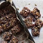 nutty chocolate energy bars simple and savory