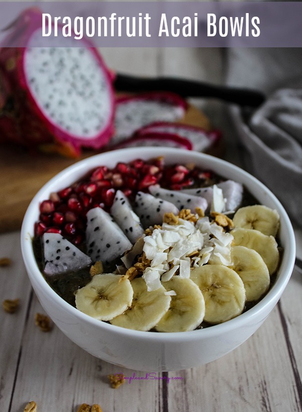 bowl filled with fruit and smoothie