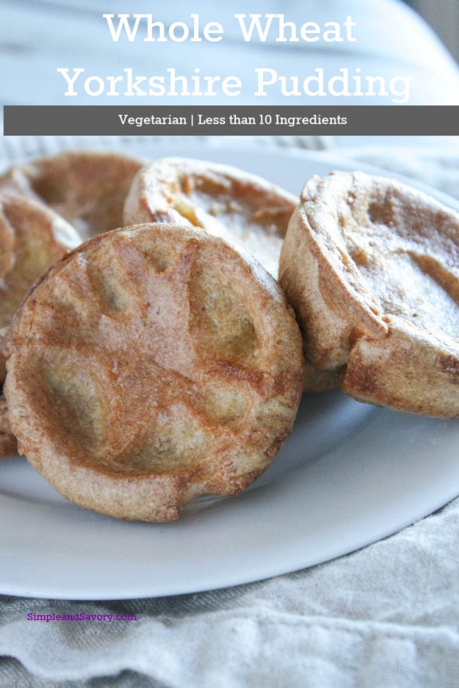 Whole Wheat Yorkshire Pudding A Healthy Twist on a Classic