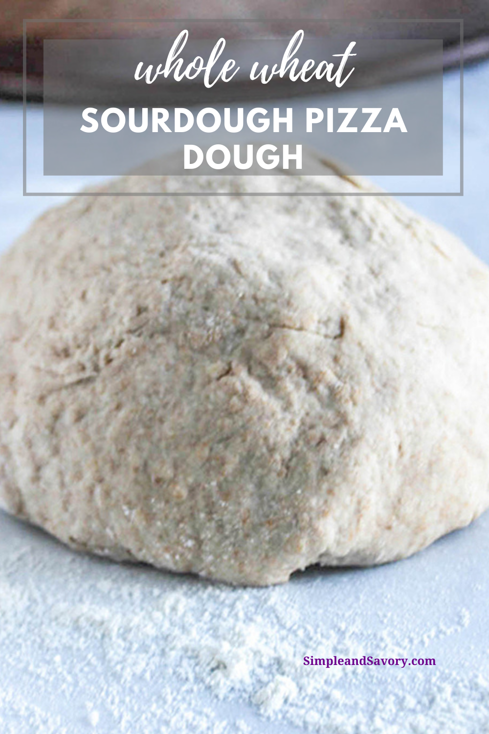 whole wheat sourdough pizza dough recipe - bread machine