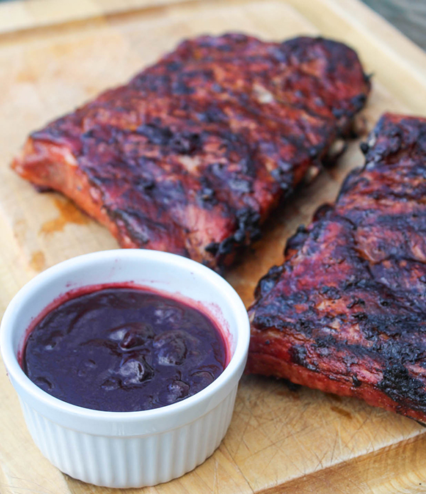 Blueberry grilling recipes