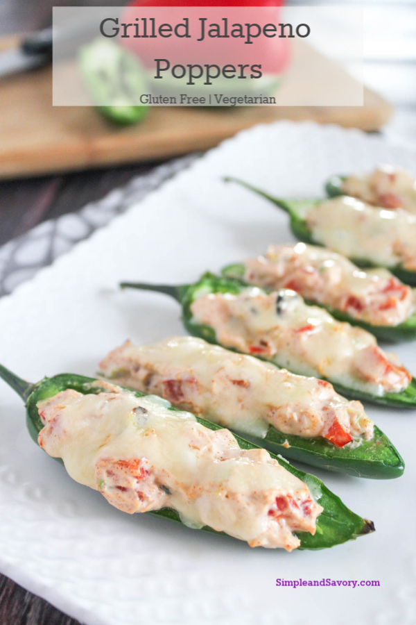 Grilled and Zesty Jalapeno Poppers Recipe - Vegetairan