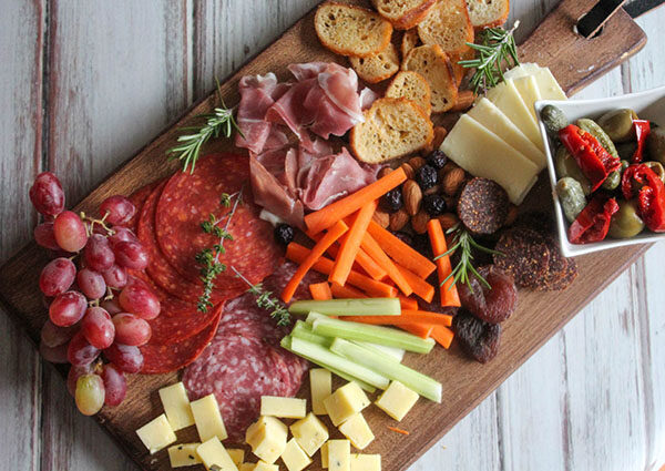 Healthier Shabbos Day Meat Board