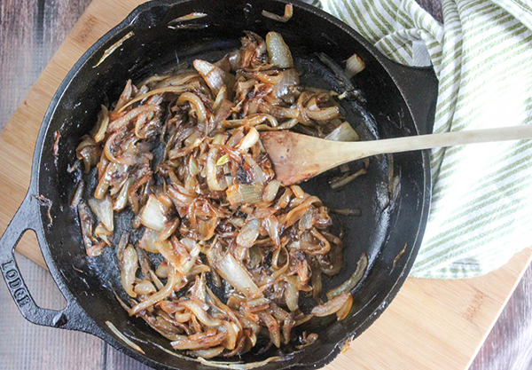 caramelized onions cooked