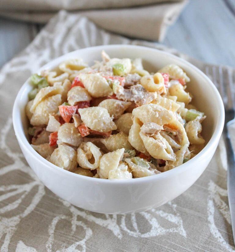 Healthy Tuna Macaroni Salad