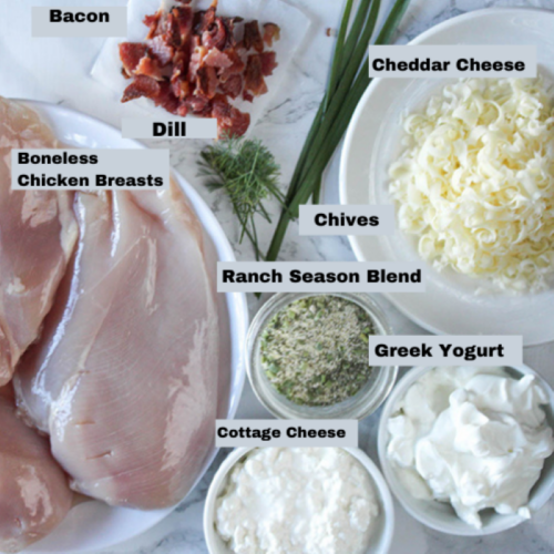 Healthier Crack Chicken - Make it in a Slow Cooker or Instant Pot