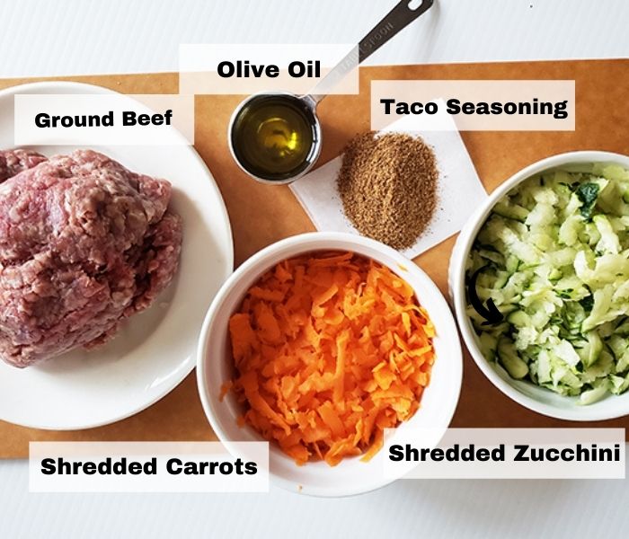 Hidden Veggie Beef Taco Meat - Fresh Fit Kitchen