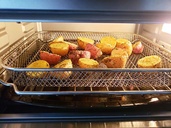 air fryer potatoes in the air fryer