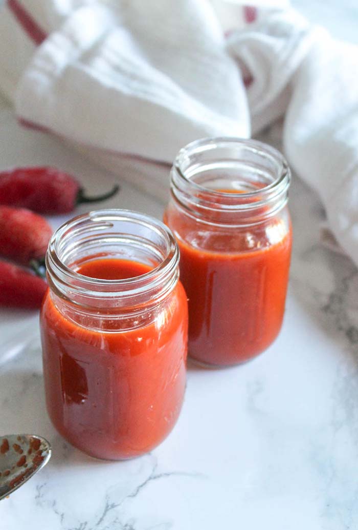 Homemade Sriracha Hot Sauce Recipe Easy Spicy