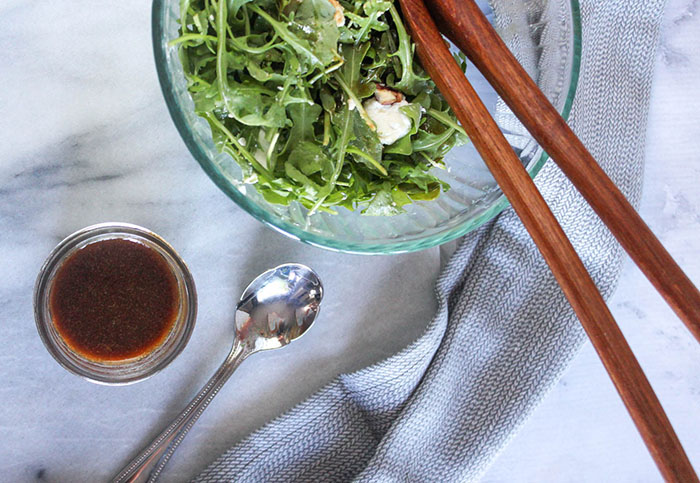 Arugula and Fig Salad with Goat Cheese Recipe