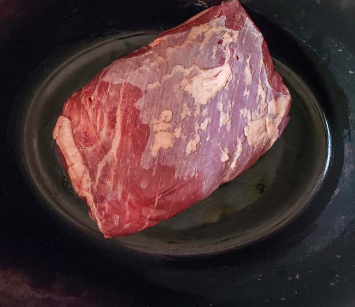 tri tip roast in a crock pot