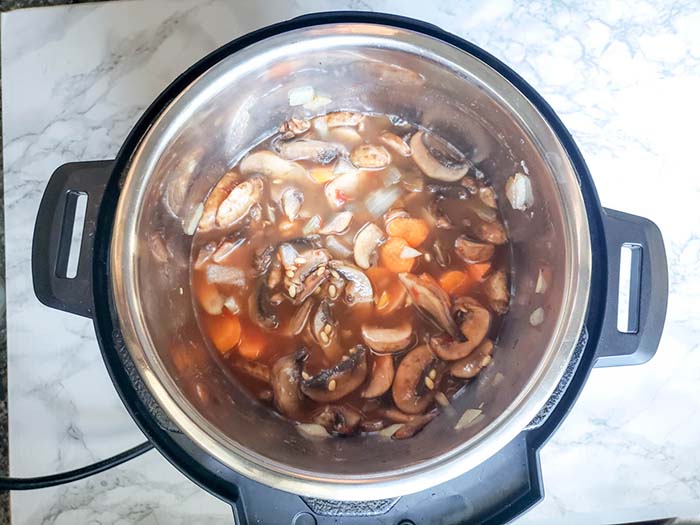 Mushroom and barley discount soup instant pot