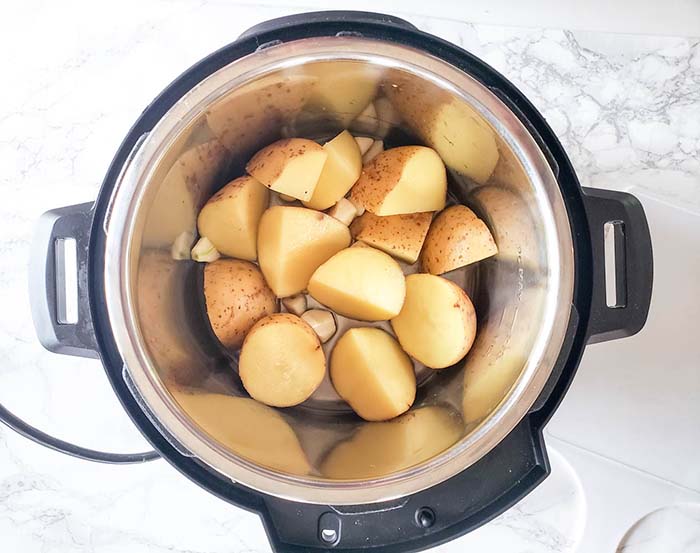 potatoes in the instant pot uncooked