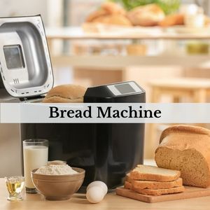 bread machine with bread