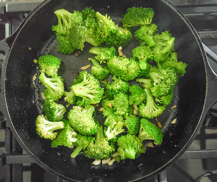 Ground beef and broccoli step 2 cook the broccoli