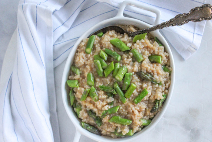 Instant pot best sale risotto with asparagus