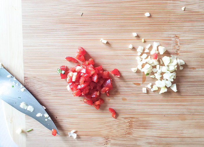 chimichurri sauce step 2