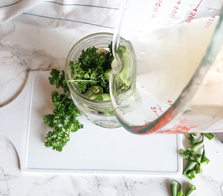 Quick Pickled Green Beans Recipe Simple And Savory