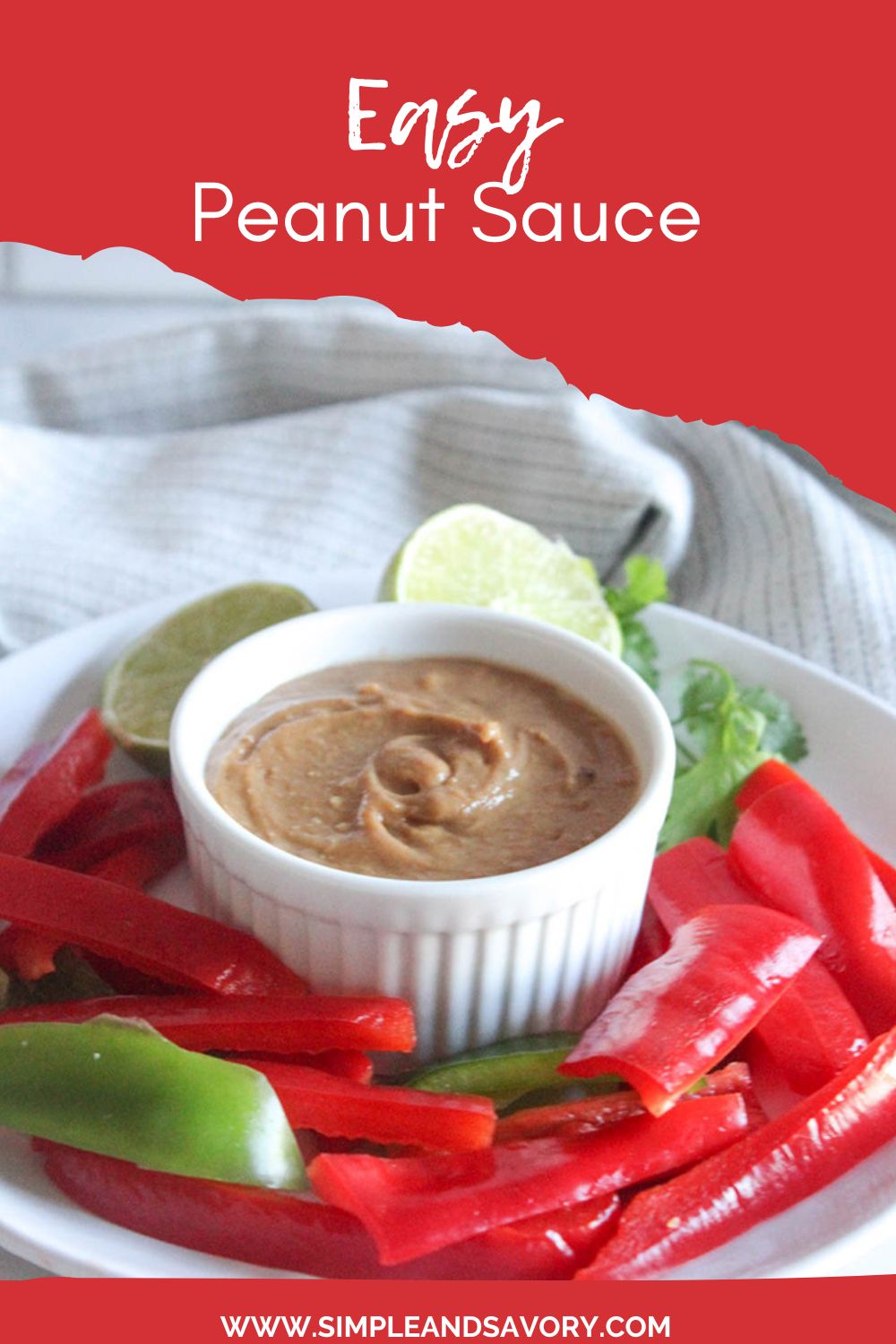 Healthy Peanut Sauce Recipe Simple And Savory