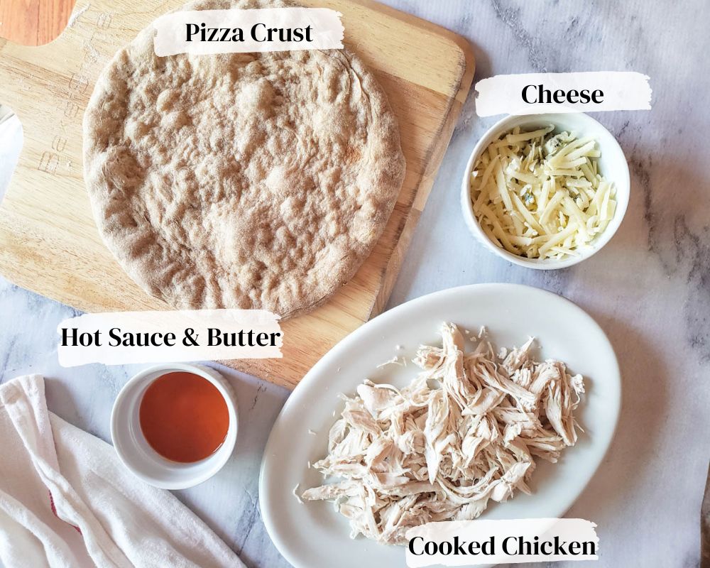 buffalo chicken flatbread ingredients