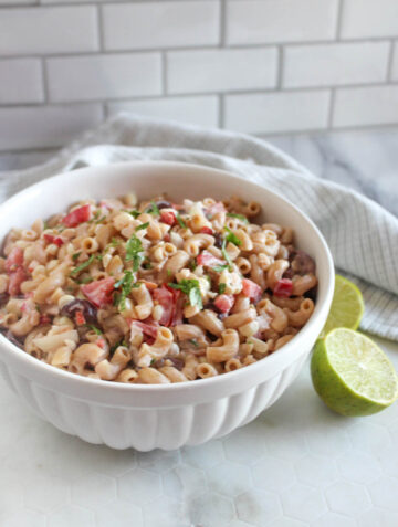 Mexican Macaroni Salad Recipe - Simple And Savory