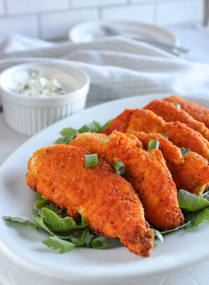 Air Fryer Buffalo Chicken Tenders - Simple And Savory