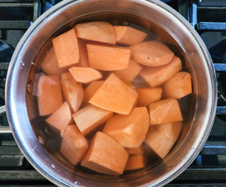 Easy Healthy 5 Ingredient Sweet Potato Casserole No Marshmallows 