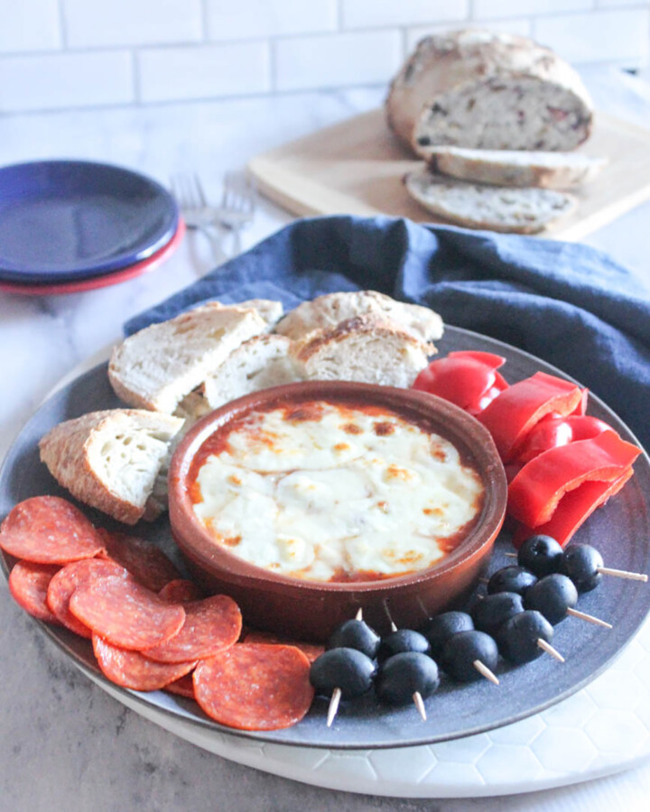 Pizza Dip (without cream cheese) Simple And Savory