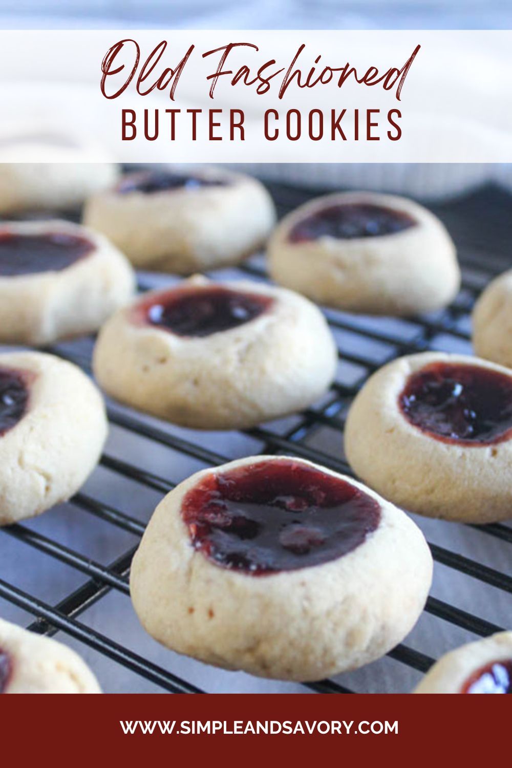 Old Fashioned Christmas Butter Cookies Recipe with Jam Simple And Savory