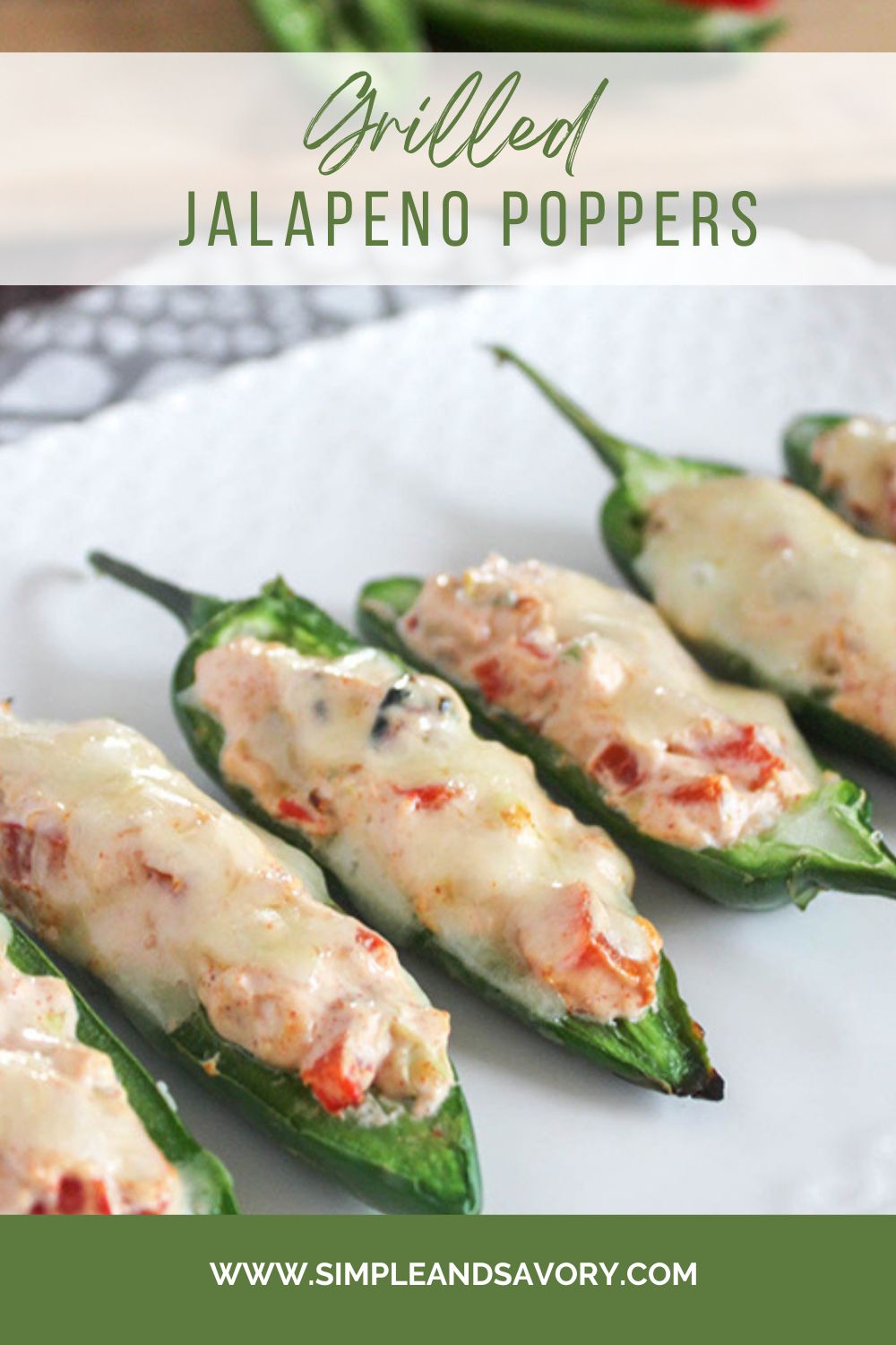 Grilled and Zesty Jalapeno Poppers Recipe Vegetairan