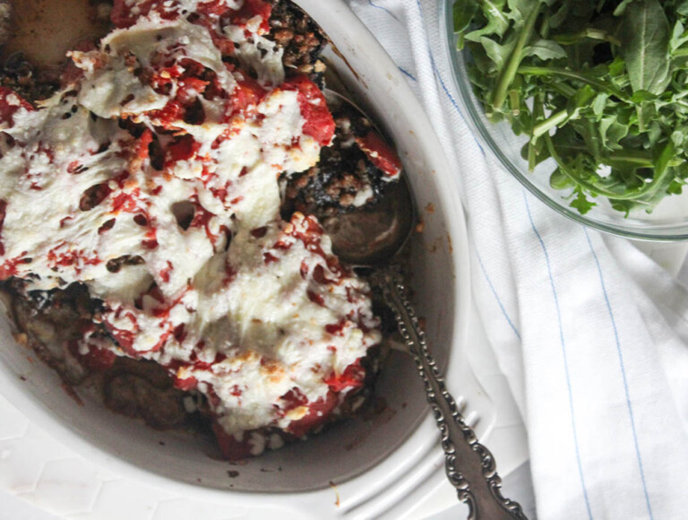 Stuffed Portobello Mushroom Parmesan Recipe Simple And Savory
