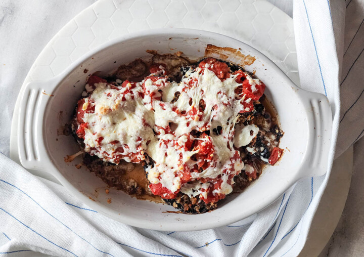Stuffed Portobello Mushroom Parmesan Recipe Simple And Savory