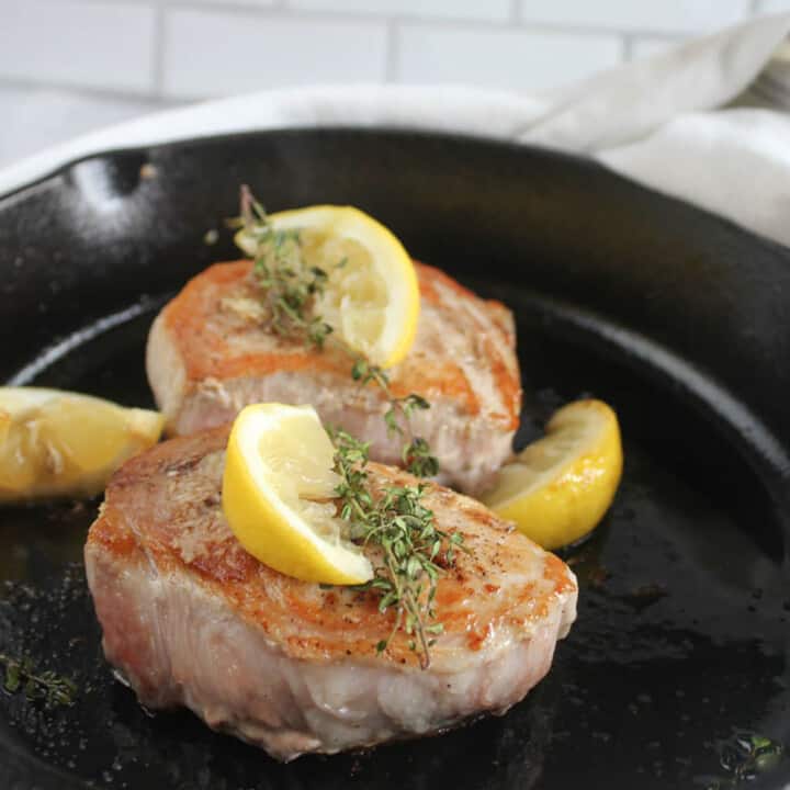 How to Pan Sear Pork Chops and Finish them in the Oven Simple And Savory