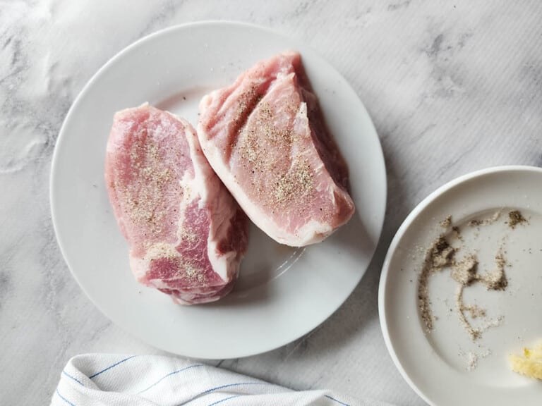 How to Pan Sear Pork Chops and Finish them in the Oven Simple And Savory