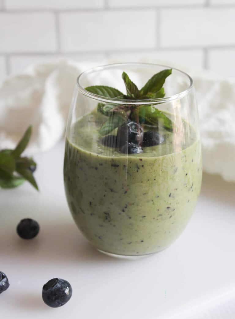 Easy Cucumber Blueberry Smoothie Recipe