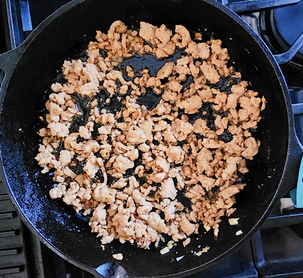 Process step3 simmer for a few minutes