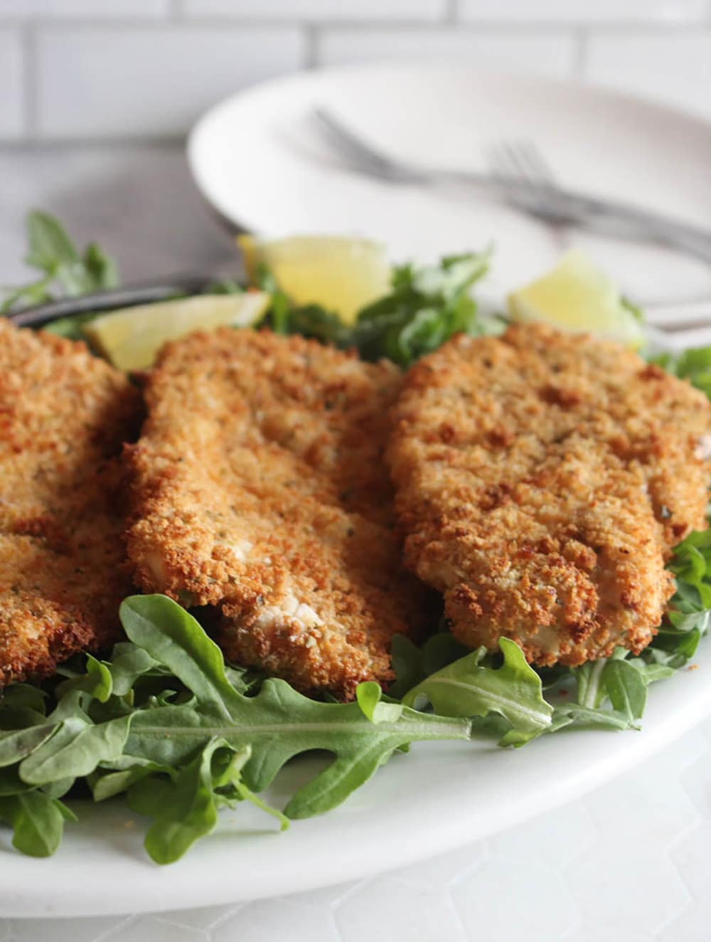 Crispy Air Fryer Chicken Milanese Recipe - 6 Ingredients! - Simple And ...