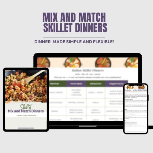 a picture of the skillet dinner builder 